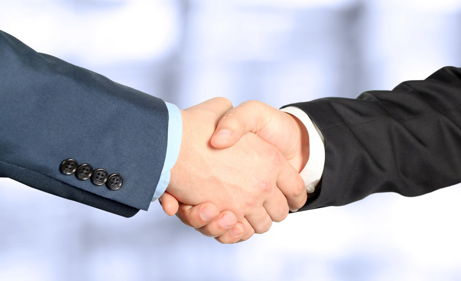 A handshake.  The best tips for obtaining employment is exchange in abundance. 